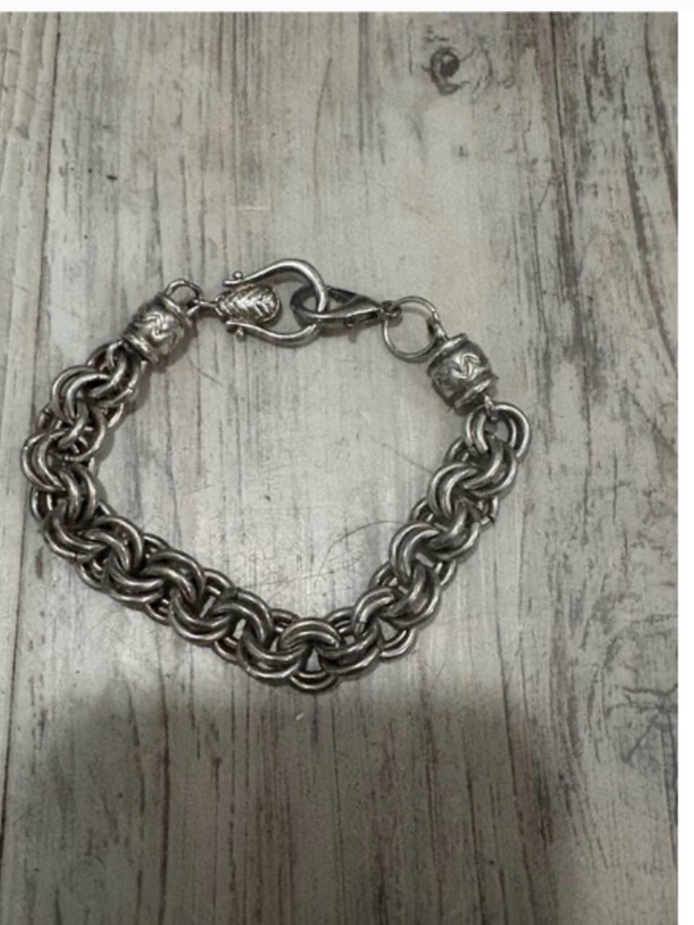 Genuine 925 sterling silver bracelet